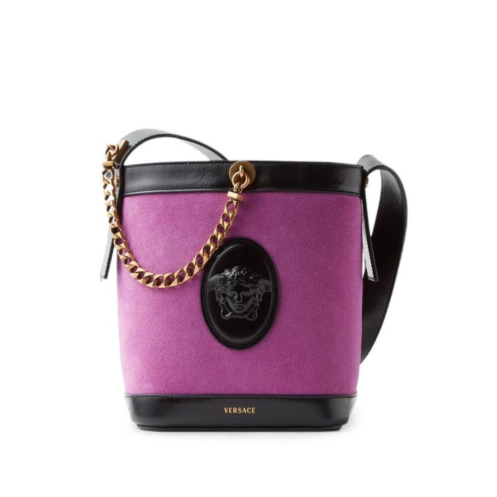 Versace Purple Bucket Bags Women